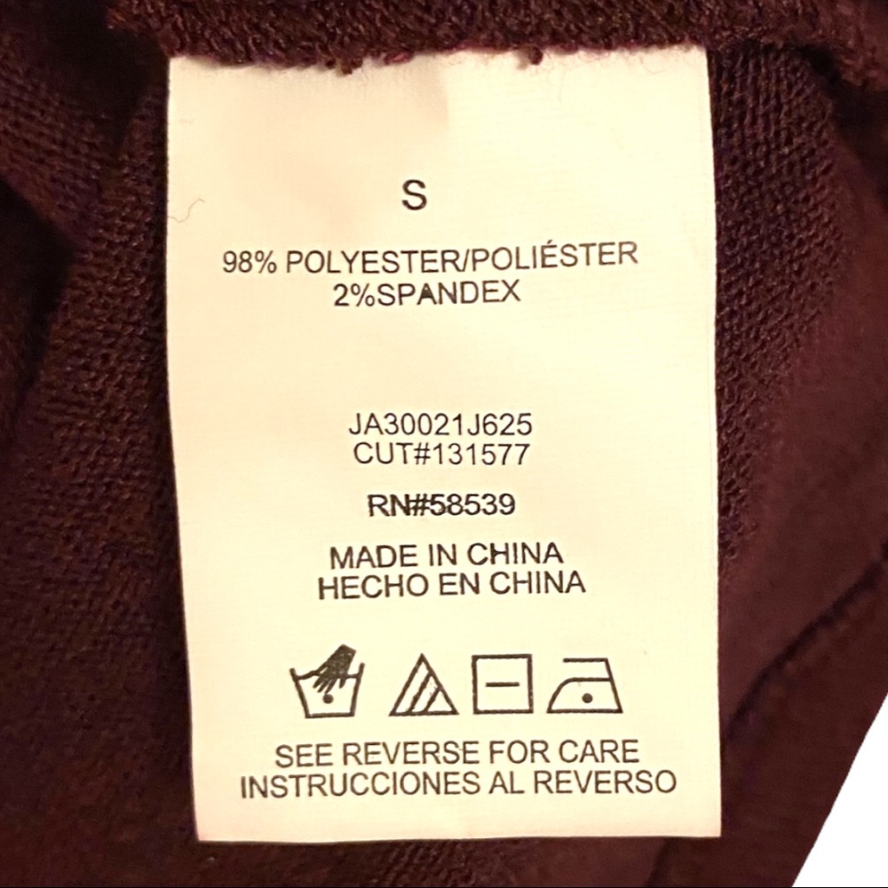 Speechless dress maroon size small - Picture 5 of 6
